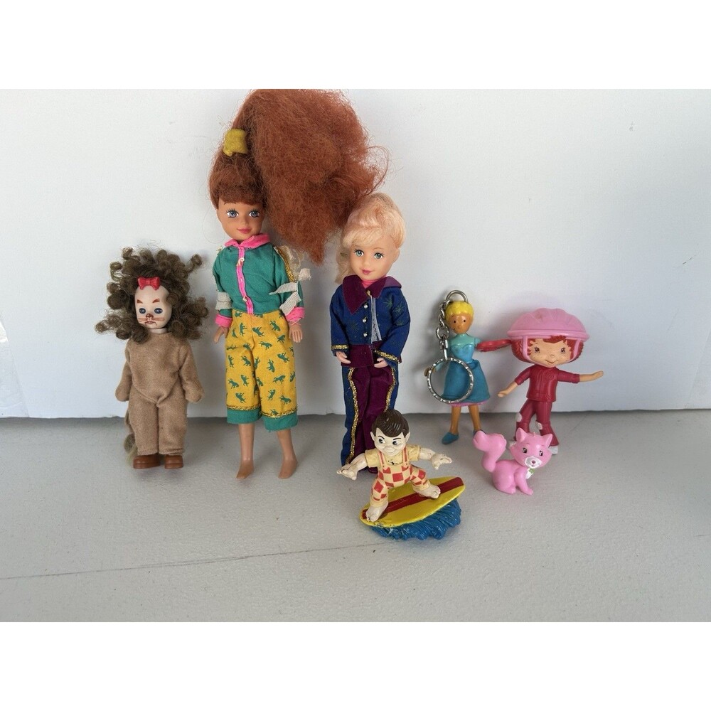 Vintage Mini Doll Lot Bob’s Big Boy Kid Kore McDonald’s Strawberry Shortcake